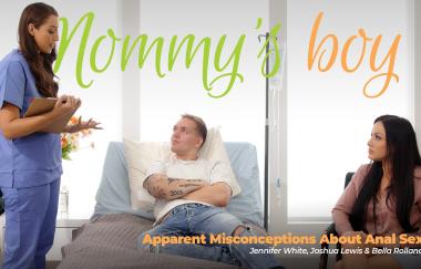 Jennifer White, Bella Rolland - Apparent Misconceptions About Anal Sex - Mommysboy