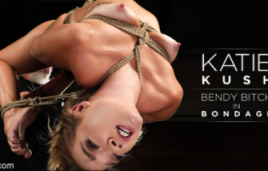 Katie Kush - Bendy Bitch In Bondage - Hogtied