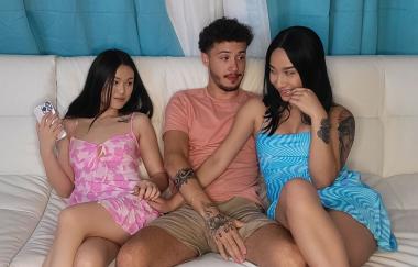 Avery Black, Lulu Chu, Apollo Banks - Threesome Challenge